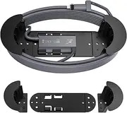 MSAFF Starlink Ethernet Cable Caddy with Adapter Holder, Wall Mountable for Starlink Cable Management, Starlink Internet Kit Satellite Mount for 150 Ft Star Link Ethernet Cable and Ethernet Adapter