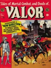 VALOR No. 1 Comic Book Theme NEW METAL SIGN: 12x16" Knights in Combat