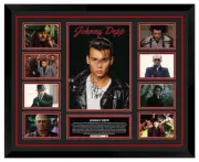 Johnny Depp Signed Framed Memorabilia