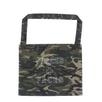 在飛比找Yahoo!奇摩拍賣優惠-Places + Faces Logo Camo Tote 