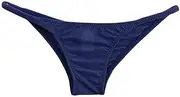 La-pomme(ラ ポーム) La Paume 118184 Women's Bikini Panties, GUS Fabric, Thin Sides, Ultra Shallow, Low Leg, No Hagi, Micro Mini, Half-Back Panties, Made in Japan