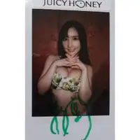 在飛比找蝦皮購物優惠-Juicy Honey 楪可憐 超巨乳 親筆簽名拍立得 1O