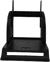 SOPOTUTU Convenient Plastic Label Holder for Thermal Labels Easy Assembly Printer Stand with Storage for Office Factory Supermarket and More