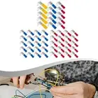 Color Coded Piggyback Spade Connectors for Safe Electrical Applications
