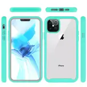 Strong Bumper Shockproof Transparent Case For iPhone 12 Pro Max 6.7" TEAL