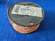 Cross Connect Wire Cable - 2C 24 AWG 1 Pair orange/White - 1000 FT