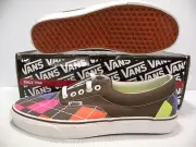VANS ERA CLASSIC LOW TRAINERS SPORTS MEN SHOES COFFEE/ROSE/ORANGE/GR SIZE 10 NEW