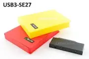 USB 3.0 to 2.5" (Laptop Size) SATA Hard Drive Adapter w/ Two HDD Storage Cases