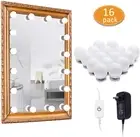 LED Vanity Mirror Lights - Hollywood Style Makeup Lighting Kit for Mirror