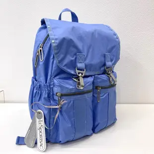 Lesportsac 3816 Backpack 藍色 超輕量雙肩多功能多夾層 手提包 後背包 電腦包 媽媽包 限量優惠