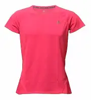 Adidas Womens Running Run Climalite Athletic Sports Gym Performance Pink T-Shirt