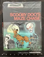 Scooby Doo's Maze Chase *BRAND NEW* 1983 Intellivision Game: VTG RARE HTF SEALED