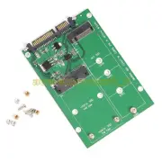 mSATA SSD to SATA M.2 B / B+M KEY NGFF & 2.5" III Board Adapter Converter Card U