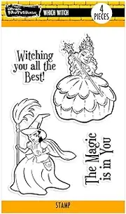 Brutus Monroe Stamp Set 4"x 6" - Which Witch*
