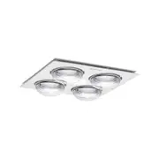 Martec 45W Forme 4 3-in-1 Bathroom Heater, Exhaust Fan And LED