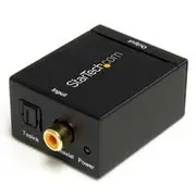 StarTech SPDIF Digital Coax / Toslink Optical to RCA Audio Converter - SPDIF2AA