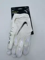 Nike Vapor Jet Football Gloves Men's XXL White Black Sticky MagniGrip CV1253 102