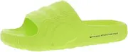 [adidas] Adilette 22 Slides Men's, Solar Yellow/Solar Yellow/Core Black, 8