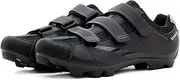 [Tommaso] Montagna 100 Men's Mountain Bike MTB Spin Cycling Shoe Compatible with SPD Cleats Black