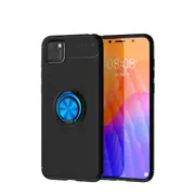 2PCS Silicone Case for iPhone 13 Pro Magnetic Bracket Car Phone Stand Cover - Black iPhone 13 Pro