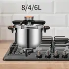 Stovetop Pressure Cooker Cooking Pot Induction Cooker Cookware Gas Canning Pot