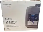 NIB Pampered Chef Deluxe Multi-Cooker 16 Settings Instapot Steamer Pressure Cook
