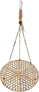 Milisten Reptile Hammock for Bearded Dragon Durable Cotton Rope Hanging Bed Breathable Lizard Swing for Snakes and Lizards Easy to Clean Reptile Accessories Fun Sleeping and Playing Space