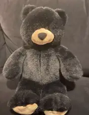 Build A Bear Black Teddy Bear Plush Stuffed Rare Retired Vintage 1997 Dm