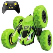 Threeking RC Stunt Cars Remote Control Car Double-Sided Driving 360-degree Fl...
