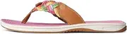 [Sperry] Women's Parrotfish Flip-Flop, Multicolor, 9