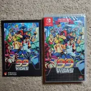 99 Vidas Definitive Edition post card Strictly Limited Games SLG Nintedo Switch