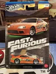 2025 HOT WHEELS SILVER SERIES FAST & FURIOUS BRIAN O’CONNER TOYOTA SUPRA ORANGE