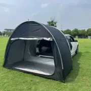 Portable Outdoor 210D Oxford Automatic quick open SUV car tailgate tent Black