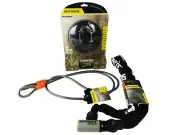 Kryptonite Stronghold and 710 7ft Looped cable Series 2 915 5ft Integrated Chain