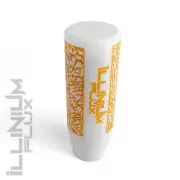 ILLINIUM FLUX YELLOW PAINTED WHITE ELEPHANT DRIFT AUTOMATIC KNOB 10X1.25 K35