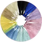8cm length Fat Tassel Fringe Sewing Decor packing Trim Craft Jewerly 10pcs T11