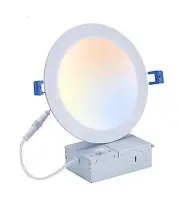Cloudy Bay 18 Pack Bundle 6 inch LED Recessed Lights,3000K/ 4000K/ 5000K Thre...
