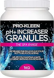Pro-Kleen pH Increaser - pH Plus Treatment for Hot Tubs, Spas and Pools - Increases pH Levels with Ease (1 kg)