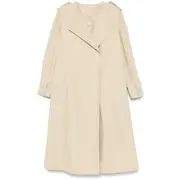 [Moncler] Moncler Gourdon Trench Coat I NUMERIC NEUTRALS