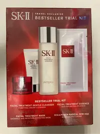 在飛比找Yahoo!奇摩拍賣優惠-SKII SK2入門超值組合(青春露/面膜/面霜/洗顏) 現