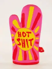 Hot Shit - Oven Mitt - BlueQ