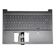 Palmrest Backlit US Keyboard 5CB0W43606 For Lenovo C940-15 C940-15IRH 81TE Black