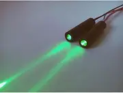 Class ⅢA 515nm 5mw Green Laser Module Point TTL Modulated Green Laser Control Frequency