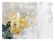 Gold Abstract Canvas Print