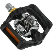 VENZO Pop-Up Shimano SPD Compatible Mountain Bike Sealed Pedals With Cleats
