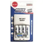 (2入優惠組)PRO-WATT 鎳氫電池充電器 PW-1236-20-4 (含3號電池X4)