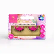 Pinky Goat Pre-Glued and Reusable False Lashes - Aisha