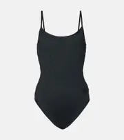 [Moncler] Moncler Logo swimsuit UK 14 black