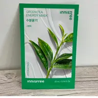 在飛比找蝦皮購物優惠-Innisfree 悅詩風吟 我的真萃能量面膜 綠茶 一片 