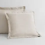 Sheridan Abbotson Linen European Pillowcase in Flax/Natural @Sheridan Rewards